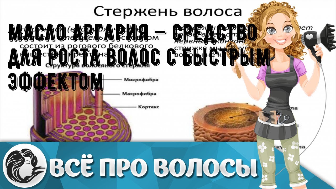 Масло Аргария — средство для роста волос с быстрым эффектом