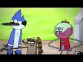 Mordecai & Rigby Want To Go To Skips Luau