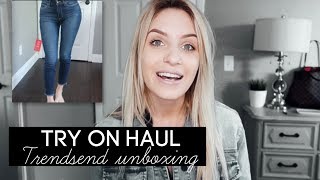 SPRING TRY ON HAUL! | Building a Capsule Wardrobe + Trendsend Unboxing | Lauren Self