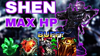 WILD RIFT | SHEN WITH MAX HP BUILD IS UNKILLABLE