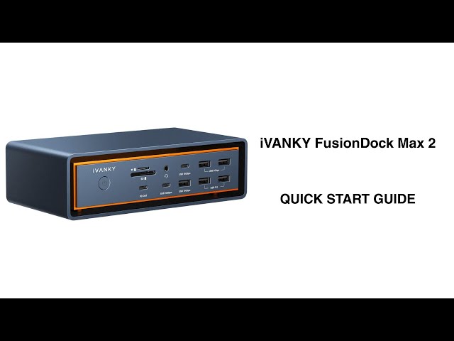 Quick Setup Guide: iVANKY FusionDock Max 2 - YouTube