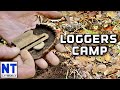 We found a loggers camp from 100 years ago metal detecting in NH