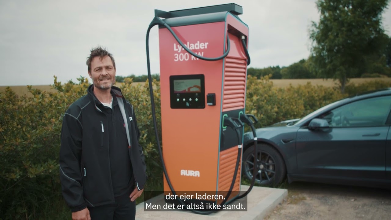 Sådan lader du din elbil på farten