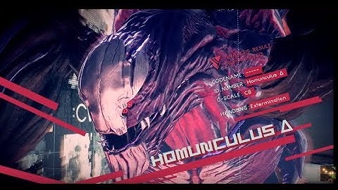 Astral Chain Homunculus Delta Boss Fight