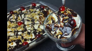 Banana Split Dessert | بنانا سپلٹ ڈزرٹ | Recipe By Cook With Faiza