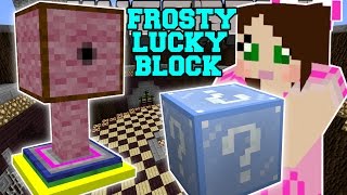 Minecraft: FROSTY LUCKY BLOCK (EPIC CHRISTMAS LUCKY BLOCK!) Mod Showcase
