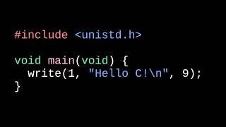 Impara a programmare in C - 00 - Hello World!