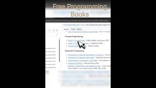 Treasure trove of free programming books. Github Link 👇#coding #programming #github #java #python