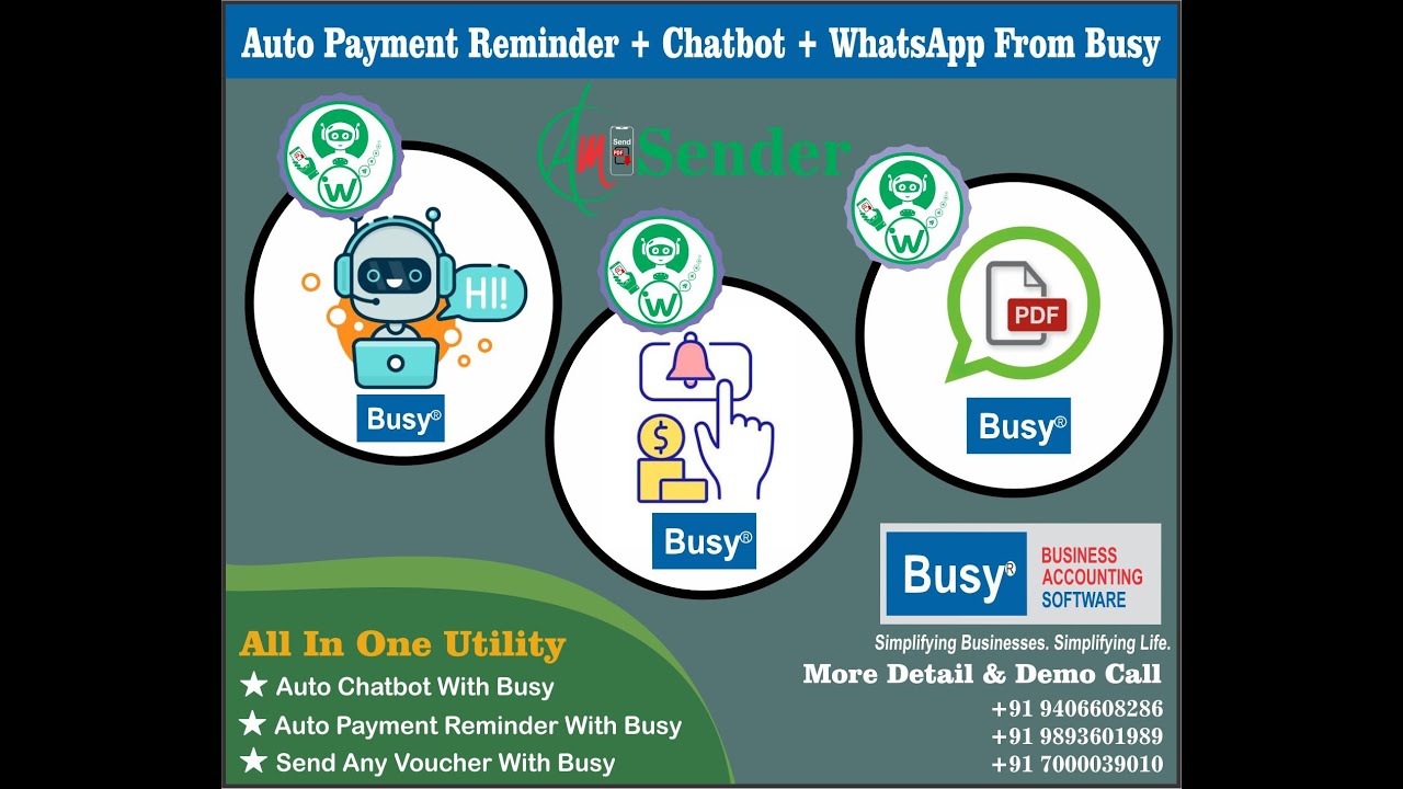 Busy Addon Auto Chatbot Auto Payment Reminder And Busy WhatsApp API All ...