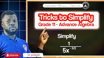 Grade 11 Algebra: Master Negative Exponents in Seconds (AP / SAT / IGCSE Prep)