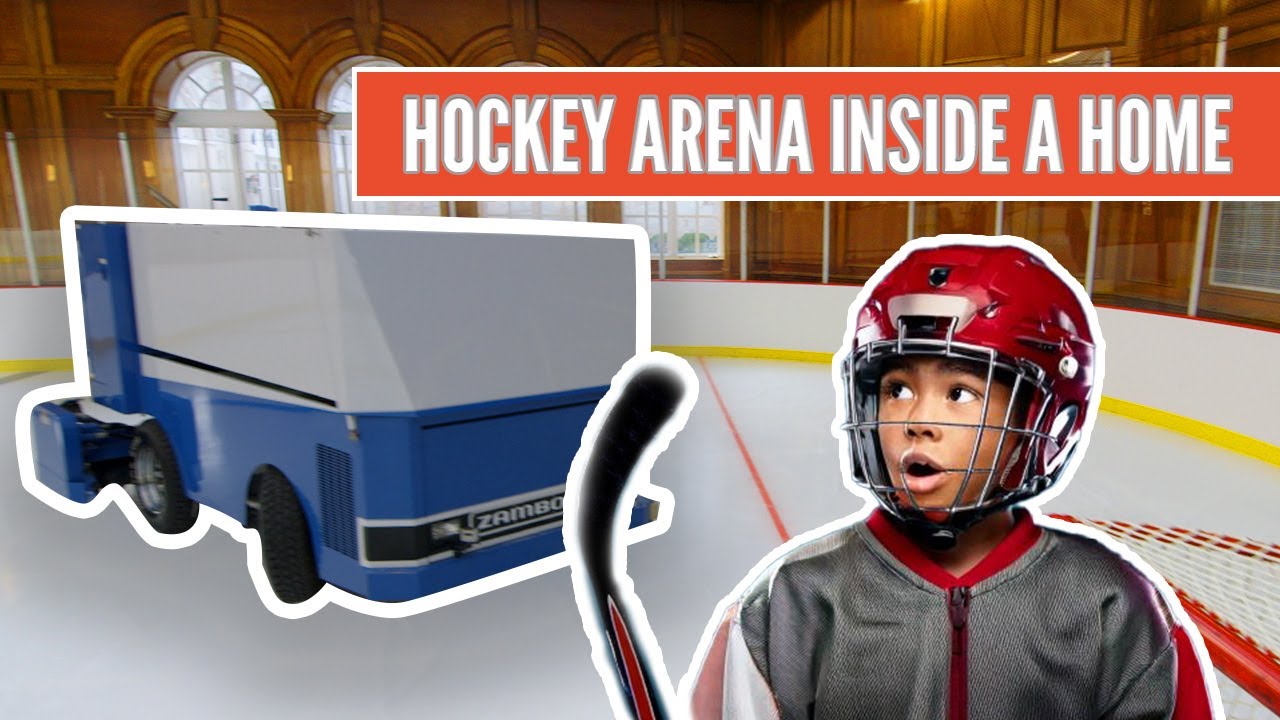 CHECK OUT THIS HOME HOCKEY ARENA! YouTube