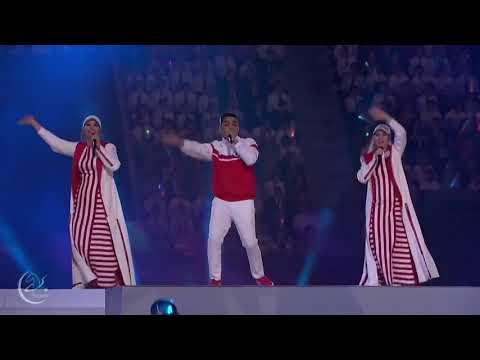 Церемония закрытия Ашхабад 2017   Gulshat we Jemal Gurdowalar ft Sbeater   Turkmenistan