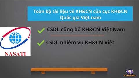 Giới Thiệu CSDL NASATI