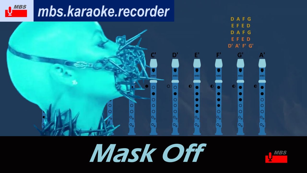 Mask Off Recorder Tutorial / Future / How To Play -