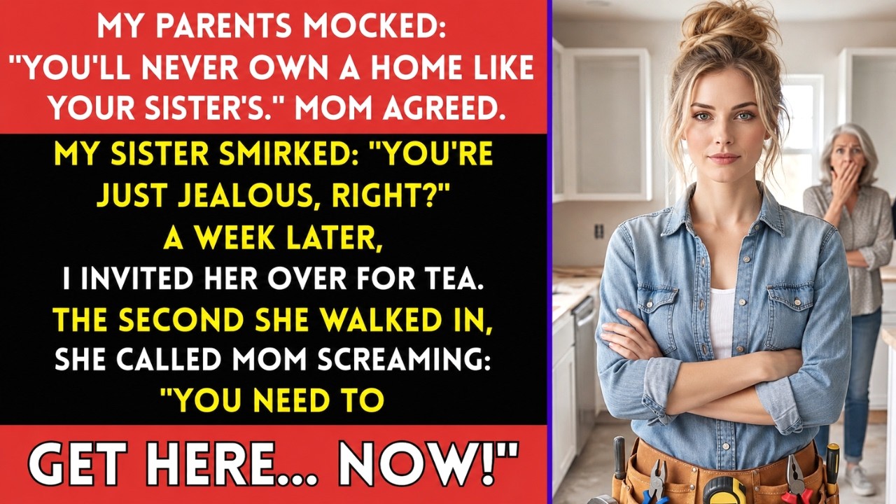 I was on my knees installing light fixtures when three county trucks pulled up in front of my sister’s mansion. I dropped the screwdriver and walked outside, and the whole street was watching. My...