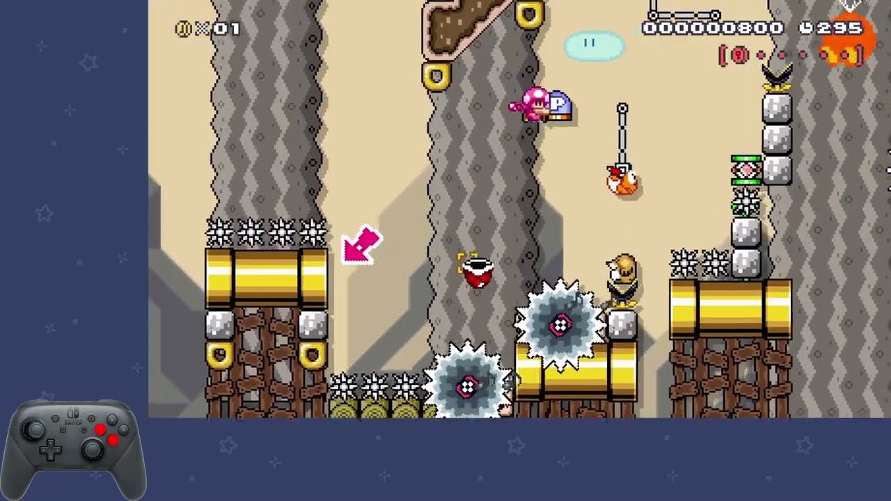 [Mario Maker 2] Golden Sewers #TS #TP (by Doggeri722)