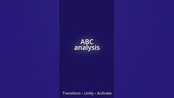 ABC Analysis