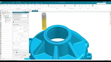 Siemens NX CAM -  Multi-Axis Milling Example - Part1