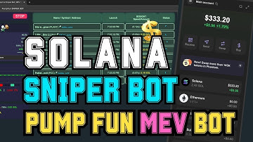 Pump Fun sniper bot Live Run — Solana sniper bot MEV Capture & Execution Workflow
