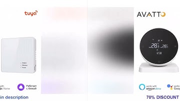 Complete Facts About the product #AVATTO Tuya WiFi Smart Thermostat?RF Wireless Receiver Temperatur