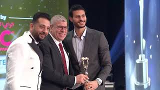 محمد الشناوي يتسلم جائزة مهرجان الأفضل 2020