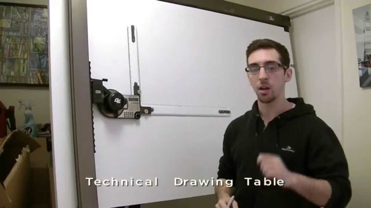 TECHNICAL DRAWING TABLE Video Tutorial RECME YouTube