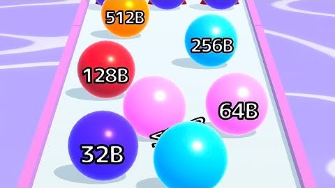 Ball Run 2048 💸🎱🏀 MAX LEVELS!! All Levels Gameplay Walkthrough Android, iOS NEW UPDATE