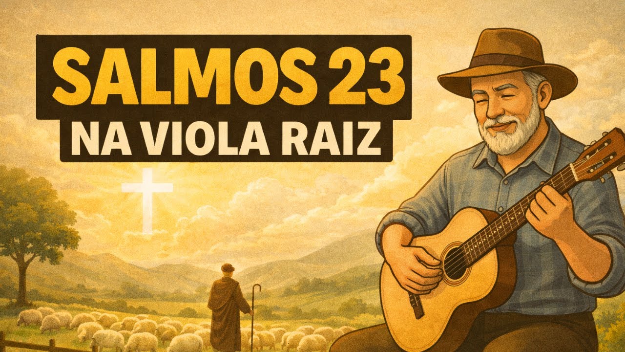 SALMOS 23 Senhor é meu pastor (Viola Raiz)