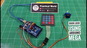 Door Lock using Arduino MEGA with Keypad