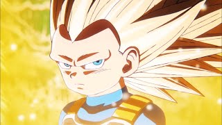 Super saiyan 3 vegeta first time, English dub