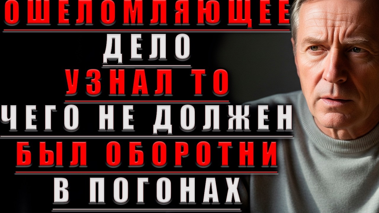 ОШЕЛОМЛЯЮЩЕЕ Дело УЗНАЛ То Чего НЕ ДОЛЖЕН Был.. ОБОРОТНИ В Погонах.@Мудрые Рассказы для Души