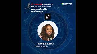 Keagile Makgoba at the 8th Annual Regenesys Women in Business & Leadership Conference