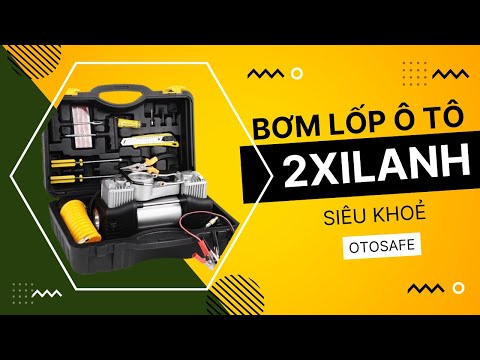 Video Máy bơm hơi mini 12v tự ngắt 2xilanh siêu khỏe -... - youtube