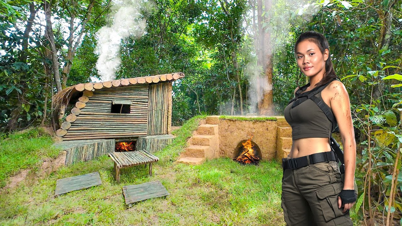 How We Built a Jungle Hot Tub From Scratch!