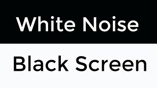 White Noise Black Screen | 24 Hours | No Ads | Deep Sleep, Stress Relief, Relax, Study, Focus Aid