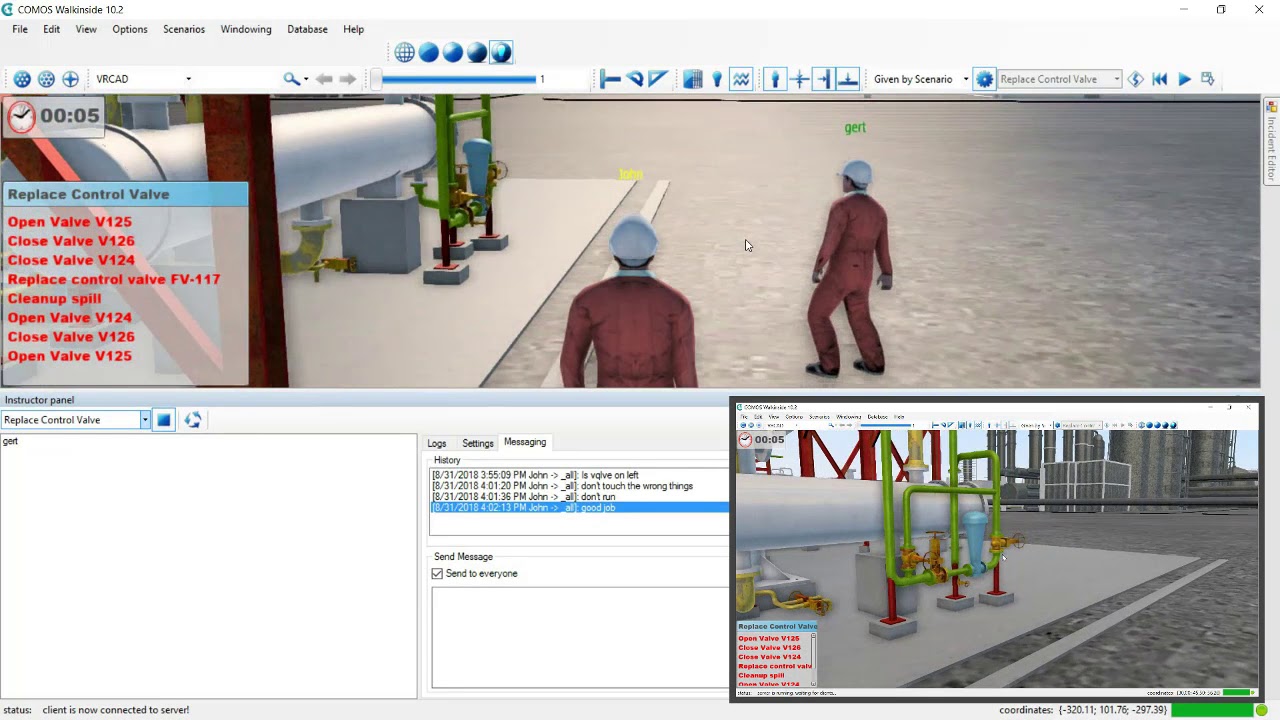 Walkinside Instructor