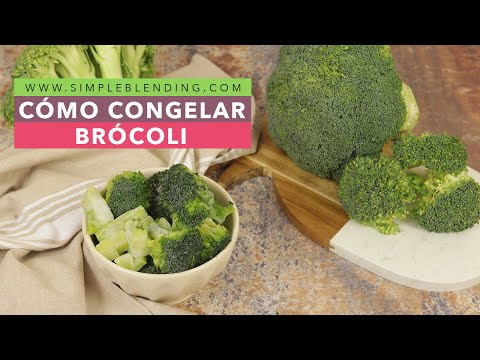 Video: Cómo Congelar El Brócoli Para El Invierno
