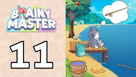Brainy Master Tricky Story Level 11 Help The Cat Catch Fish