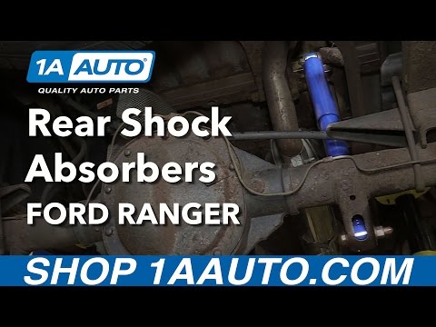 How to Replace Rear Shock Absorbers 98-11 Ford Ranger with Torsion Bar Suspension