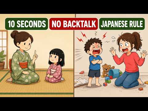 The 10-Second Japanese Rule That Makes Kids Listen Without Backtalk