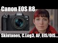 Canon EOS R8: Skintones, Face/Eye AF, C.LOG3, Stabilization, Slowmo