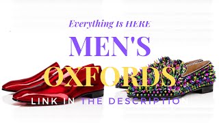 Men's Oxford Shoes  #4 / Oxford Shoes / Оксфорды Мужские