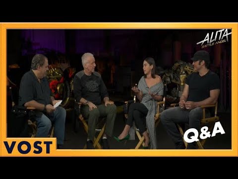 James Cameron, Robert Rodriguez, Jon Landau et Rosa Salazar Live Q&A