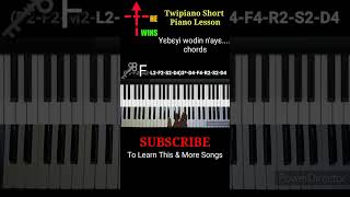 Learn How To Play “Yɛbɛyi wodin n’ayɛ…” (chords) - Twipiano Tutorial