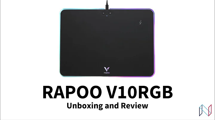 Rapoo V10RGB Wireless Charging Gaming Mouse Pad: Unboxing and Review - DayDayNews