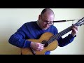 Rui namora plays variations on a gipsy romance dusk by fedor kondenko russian string guitar