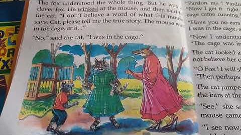 Class III Eng-Reader/Chapter 1 / The cat, The mouse and The fox