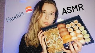 ASMR| Je mange des sushis 🍣 ✨️🩵