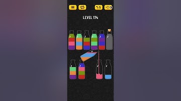 Soda Sort Puzzle Level 174 Walkthrough Solution Android/iOS