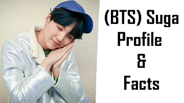 [K-Pop] BTS Suga Profile & All Facts